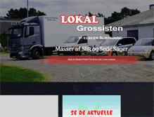Tablet Screenshot of lokalgrossisten.dk